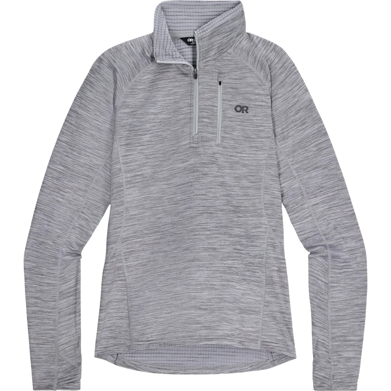 Vigor Grid Fleece Quarter Zip Jersey - Women's