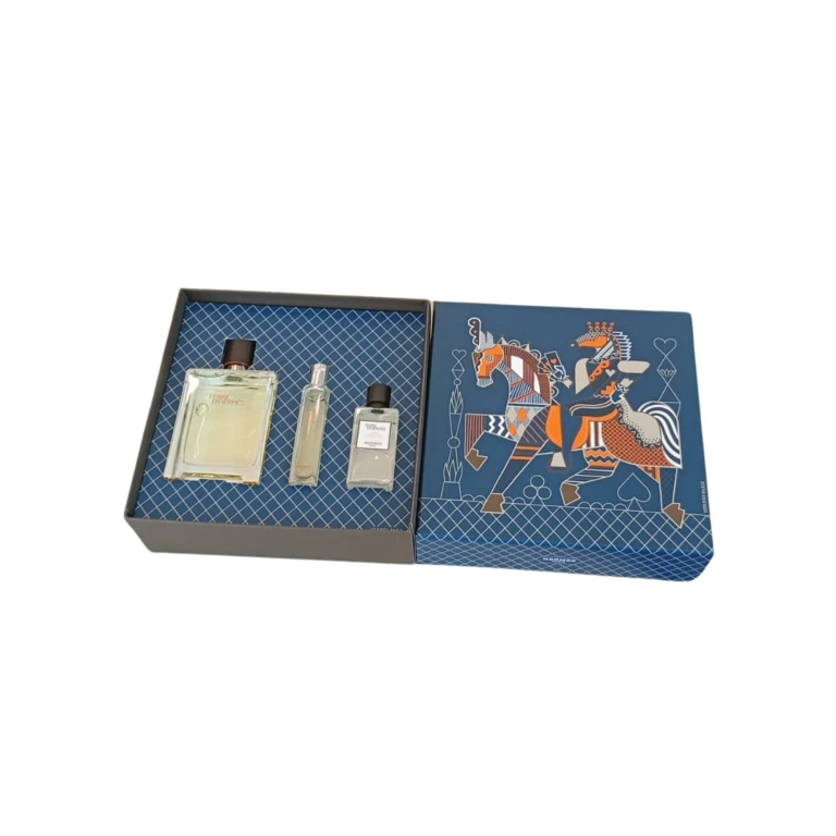 Terre D'Hermes Eau De Toilette 100ml + Eau De Toilette 15ml + Aftershave Lotion 40ml Gift Set