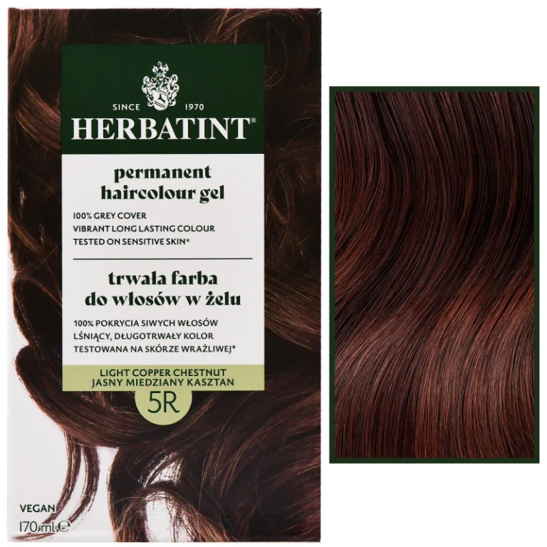 Permanent Hair Color Gel 170ml 5R