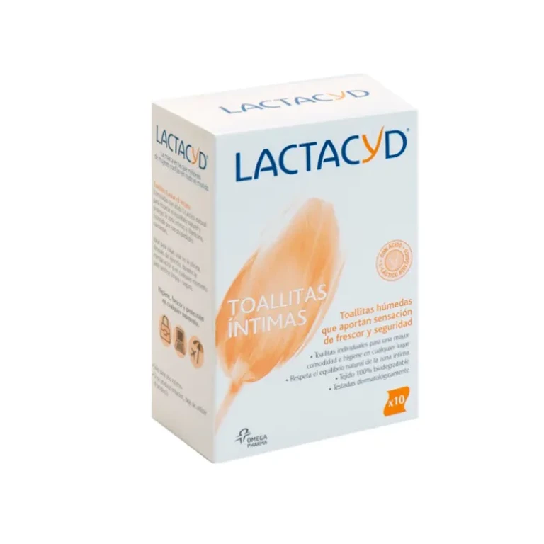 Intimate wipes Lactacyd 10 units