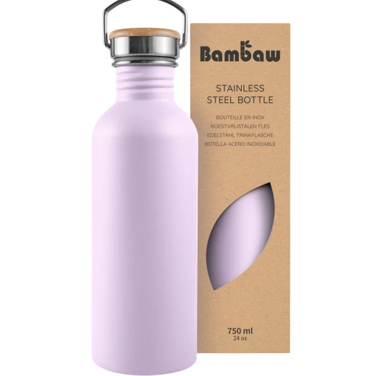 Stainless Steel Water Bottle 750ml Lavender Haze