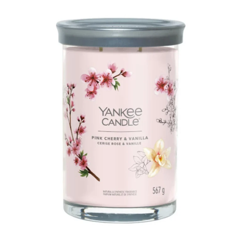 Tumbler Candle Signature Pink Cherry & Vanilla (Pink Cherries & Vanilla) - 567.0 g