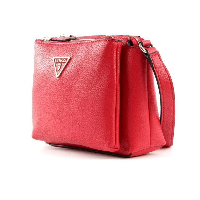 , Becca, Fabric Shoulder Bag, Red, Women