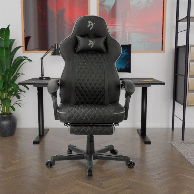 Mugello Special Edition Gaming Chair with Footrest, Dark Grey