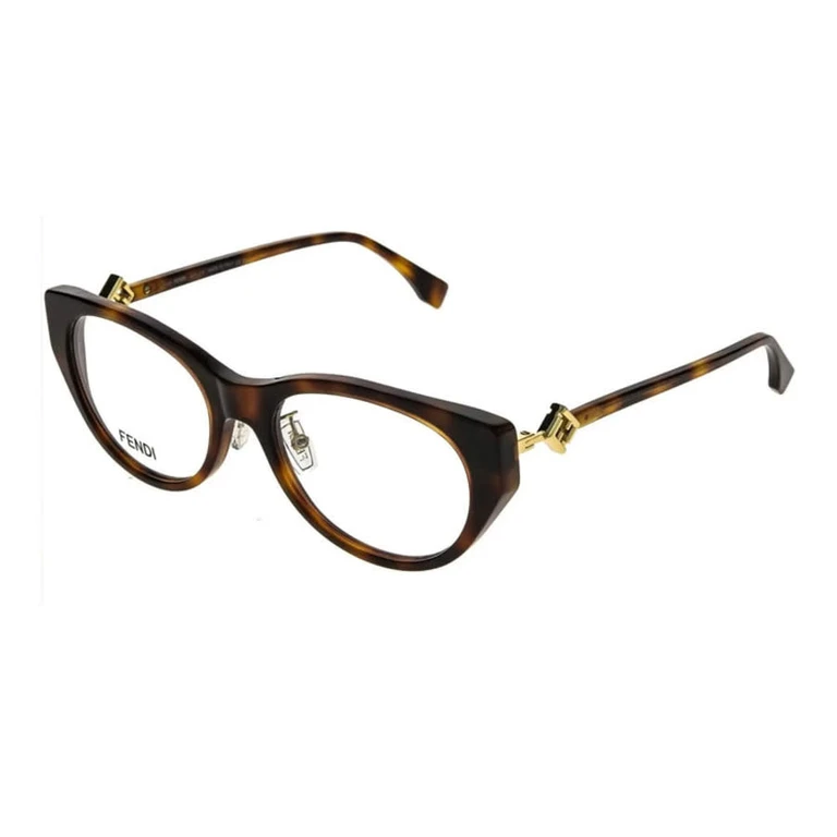 Ladies Black Cat Eye Eyeglass Frames FE50099F 053