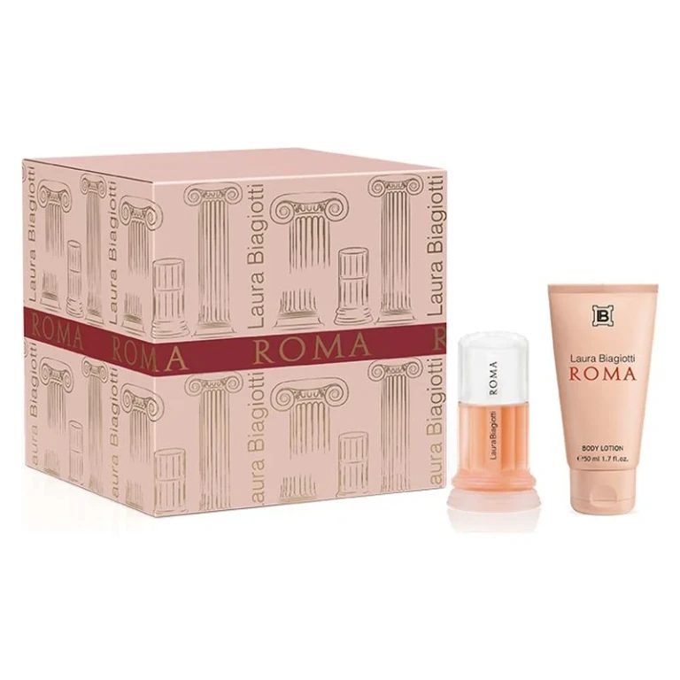 Roma Woman Gift Set With 25ml EDT And Body Cream