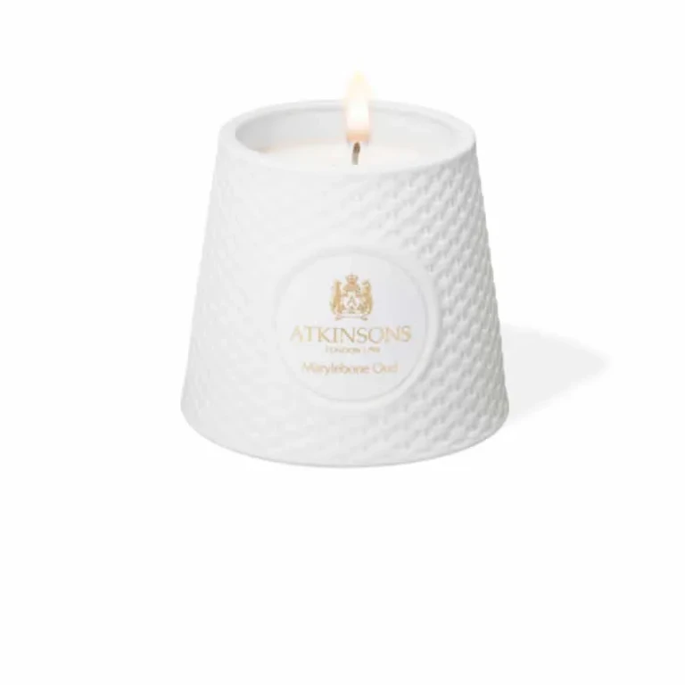 Scented candle Atkinsons Marylebone Oud 200 g