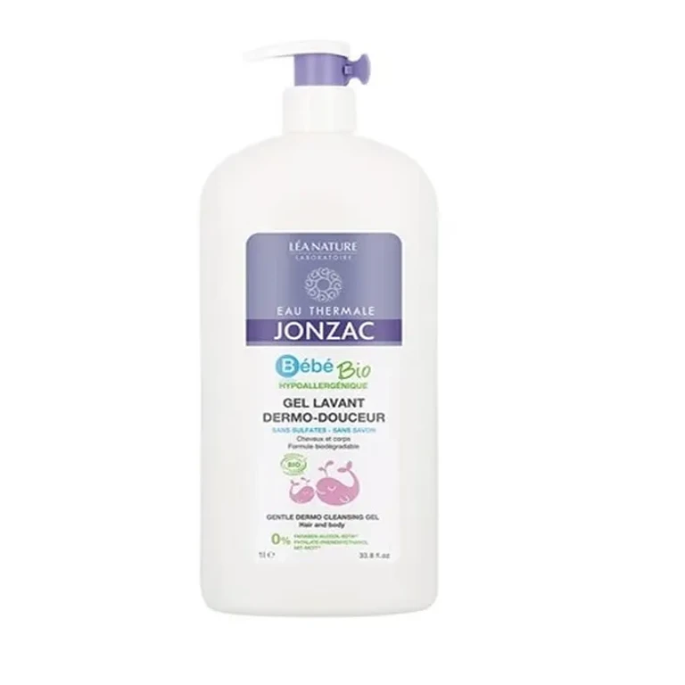 Jonzac Organic Baby Gentle Dermo-Cleansing Gel 1 liter