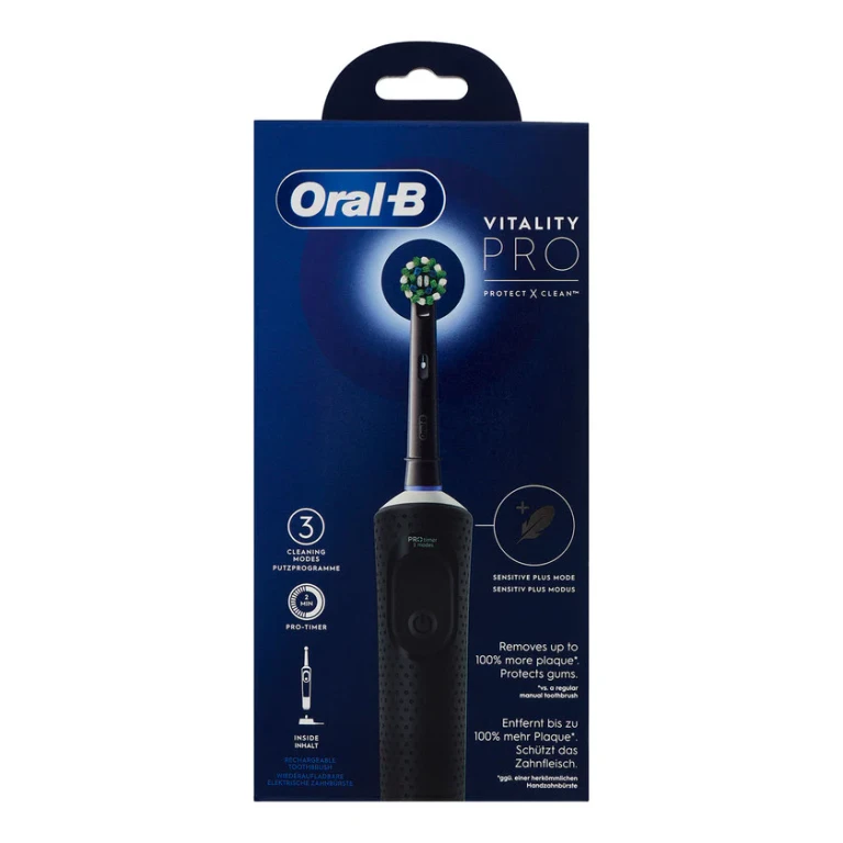 Oral-b Rechargeable Electric Toothbrush Vitality Pro Black 1 unit