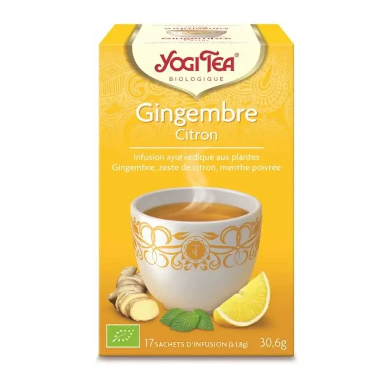 Organic Ginger Lemon Infusion 17 Sachets