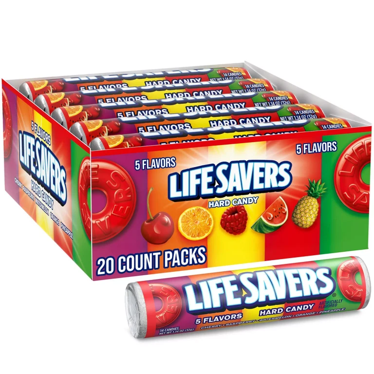 5 Flavors Hard Candy, 1.14 oz., 20 pk.