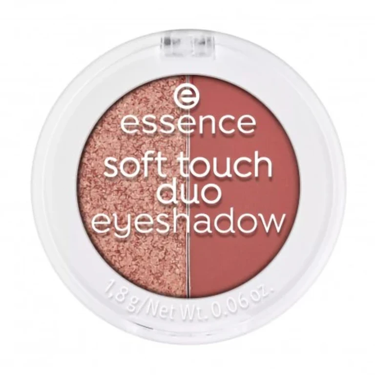 essence Soft Touch Duo eyeshadow color 01 Bronze Beauty 1 g
