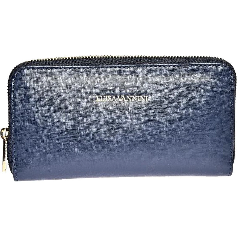 Women's Leather Wallet 474 blue