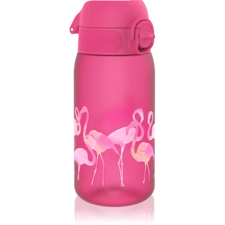 Leak Proof Flamingos Kids Water Bottle 350ml