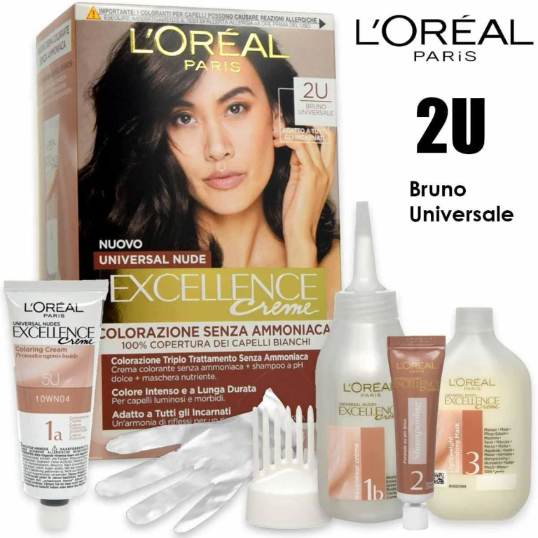 Triple Treatment Hair Color Excellence Nude Brown