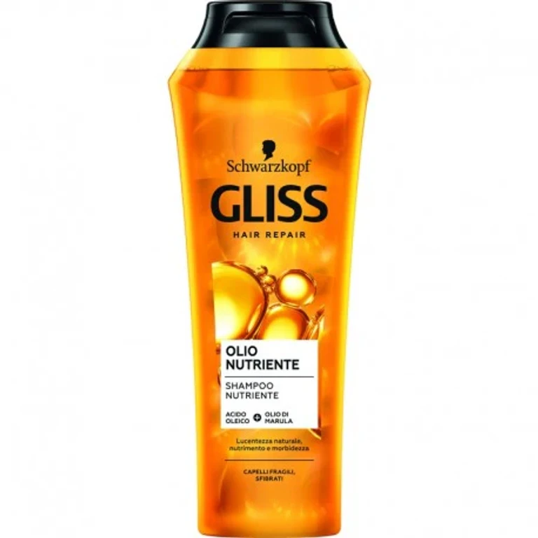 Gliss Nourishing Oil Shampoo for Fragile and Damaged Hair 250 ml