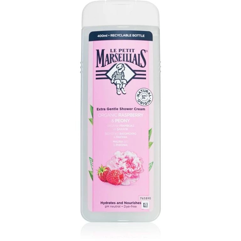 Raspberry And Peony Organic Shower Cream 400ml