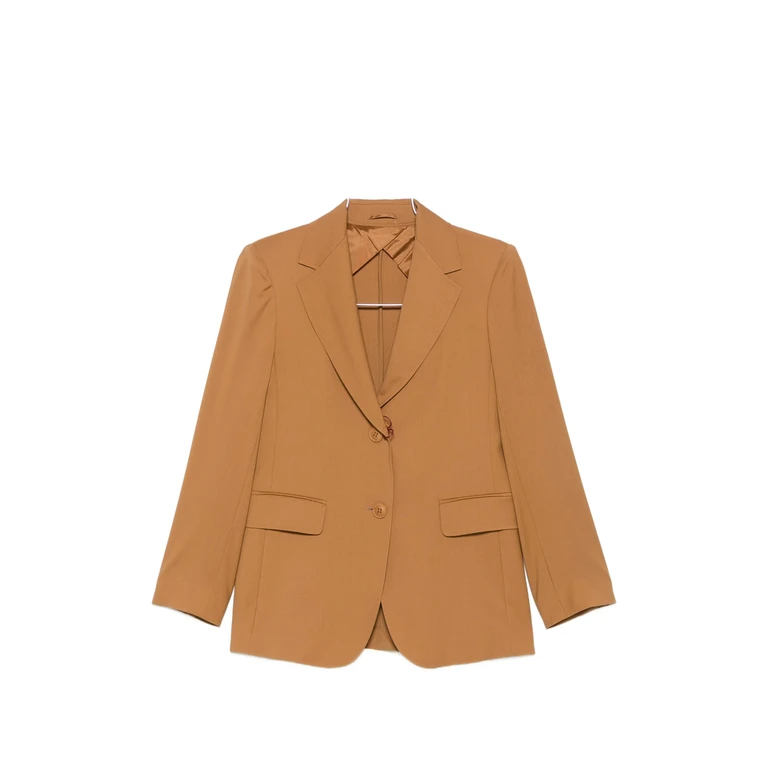 Single-breasted Notched-lapels Blazer