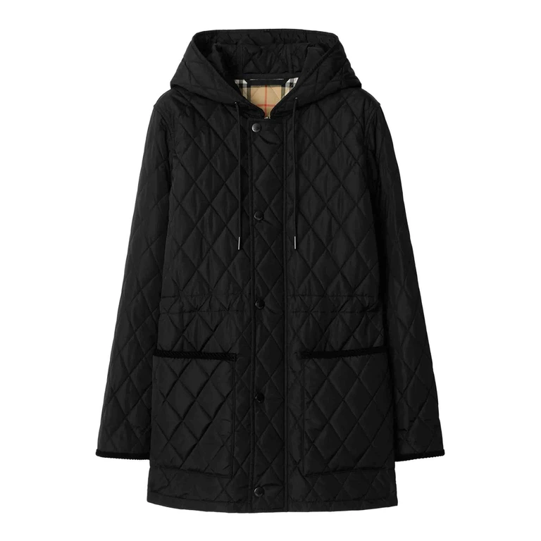 Blouson matelassé Burberry - Noir