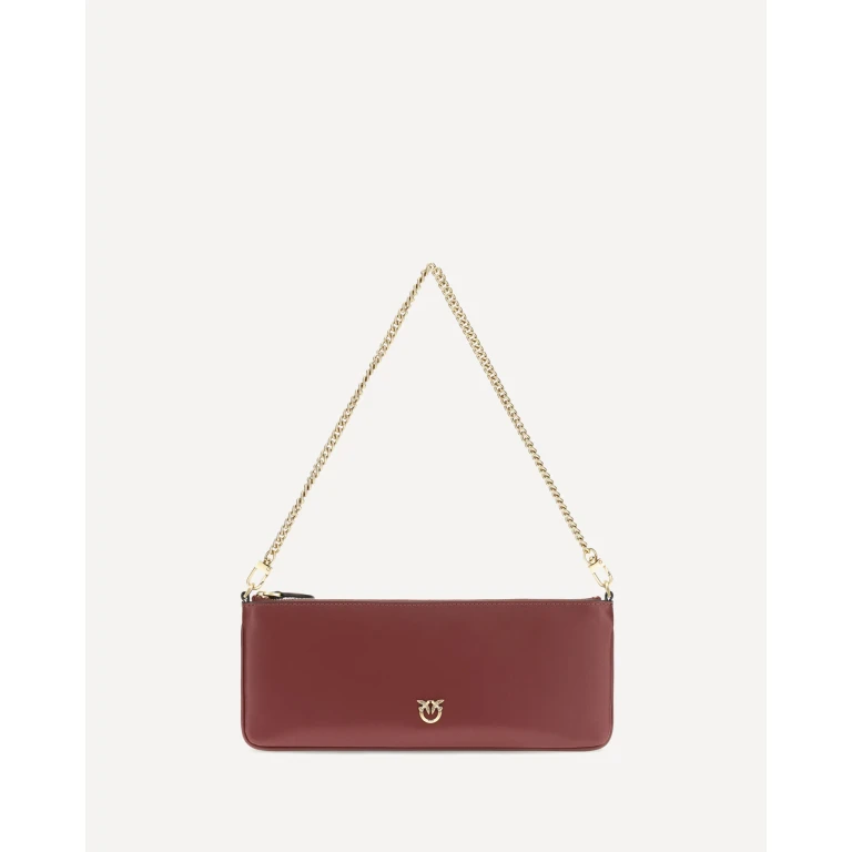 Horizontal Flat leather Shoulder Bag Female UNI