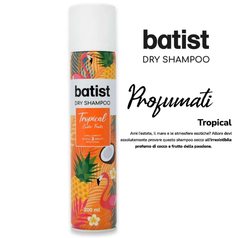 dry shampoo tropical 200 ml
