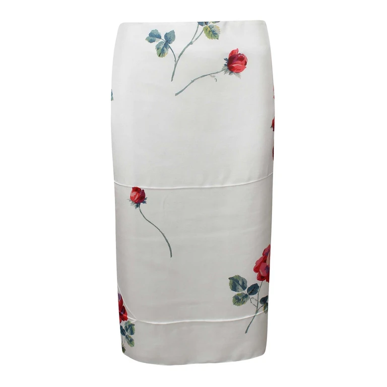 Nยฐ21 Jupe Midi - Blanc (26EN2M0C0335286S1M1S1M1)