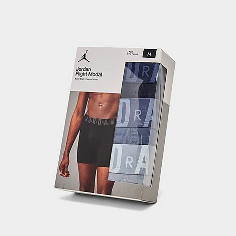 Flight Modal Boxer Briefs (3-Pack) in Diffused Blue