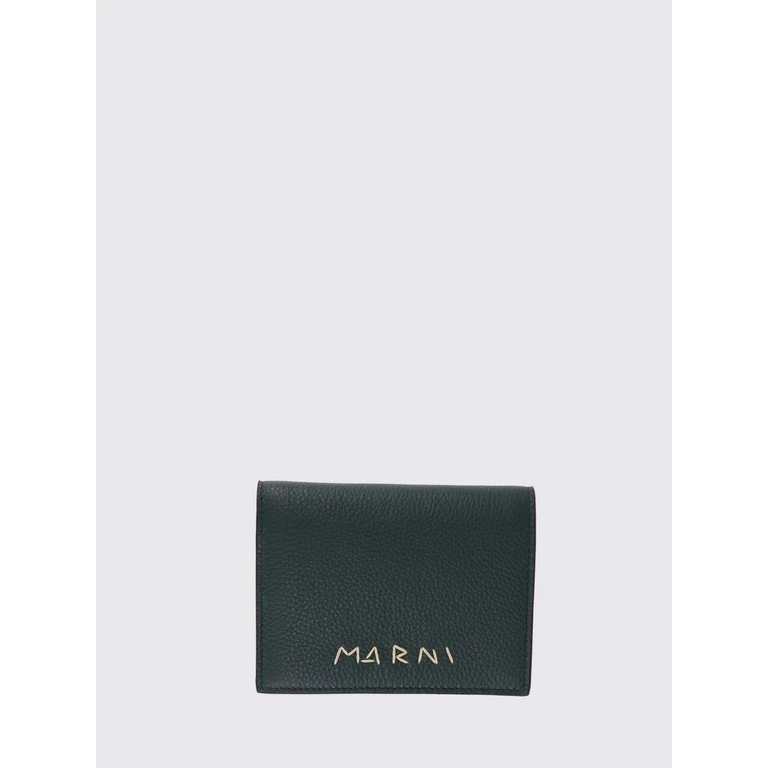 Leather Wallet with Logo (PFMI0098U0P653300V93)