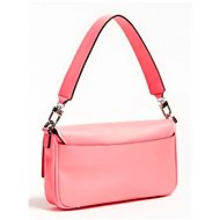 , Brightside, polyurethane, fabric bag, 4G logo, neon pink, women