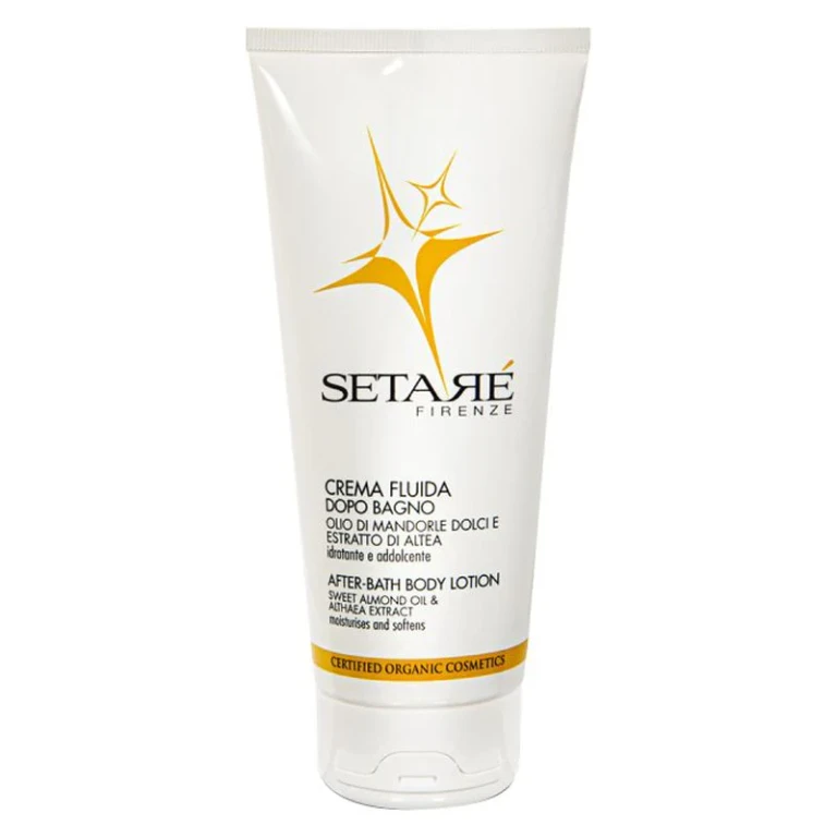 After Bath Fluid Cream Sweet Almond Oil And Marshmallow Extract Moisturizing And Softening 200 Ml