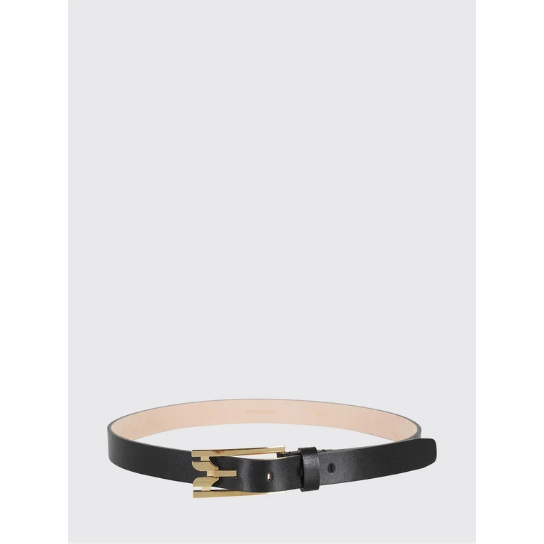 Smooth Calfskin Leather Belt with Monogram Buckle (B425AAC007031A1)
