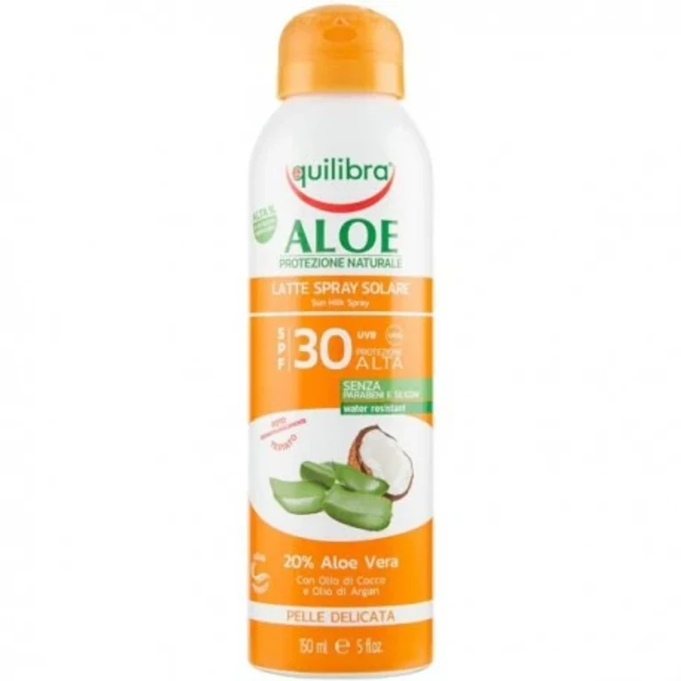 Aloe Sun Milk Spray Spf 30 High Protection 150 Ml