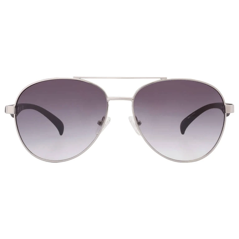 Smoke Gradient Pilot Mens Sunglasses KC1318 10B 58