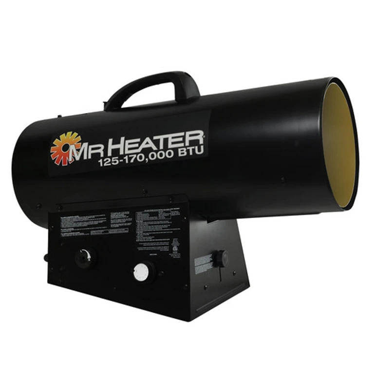 MHQ170FAVT 125,000 - 170,000 BTU Forced Air Propane Heater