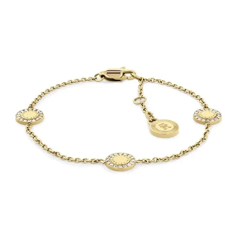 Gold-Plated Bracelet With Mini Crystals 2780905