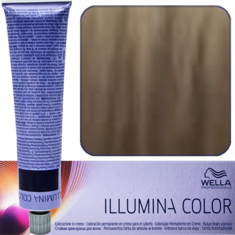 Illumina Color Tinte para el cabello 7/81 Rubio ceniza perlado medio