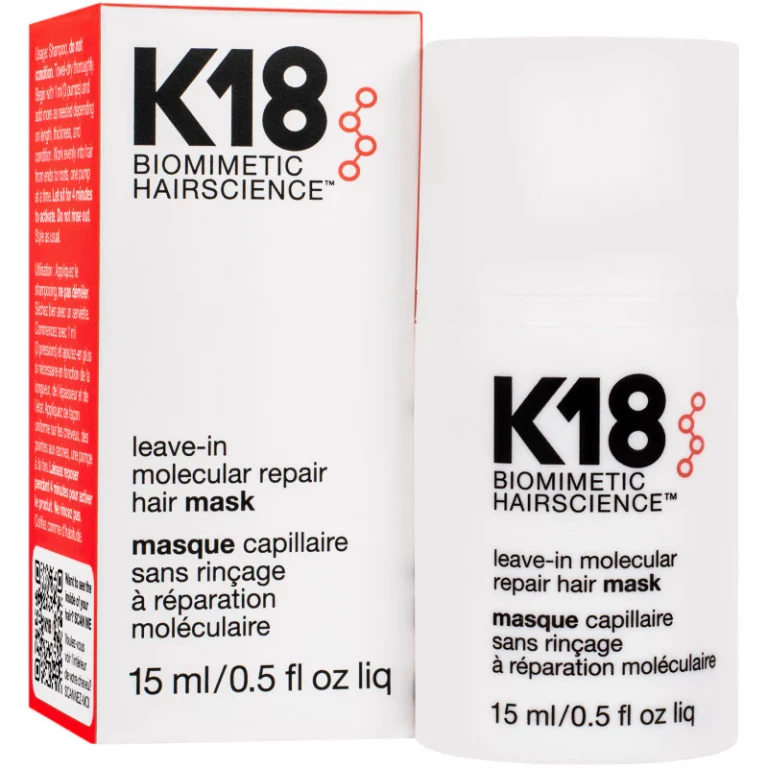 Molecular repairing hair mask without rinsing K18 15ml