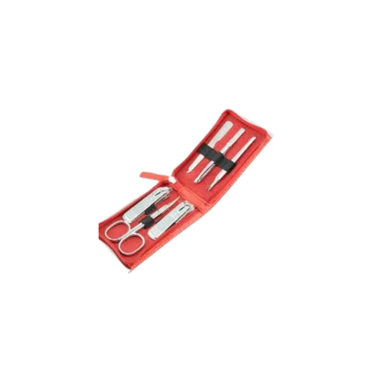 Three-seven Red Manicure Set - 6 Tools
