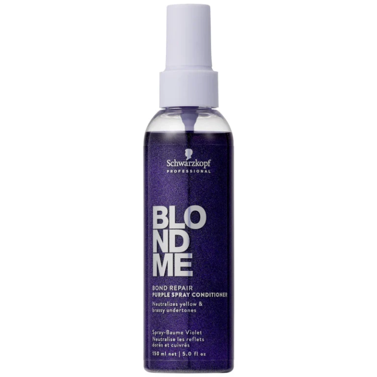 Professional Blondme Bond Repair purple conditioner in spray 150 ml