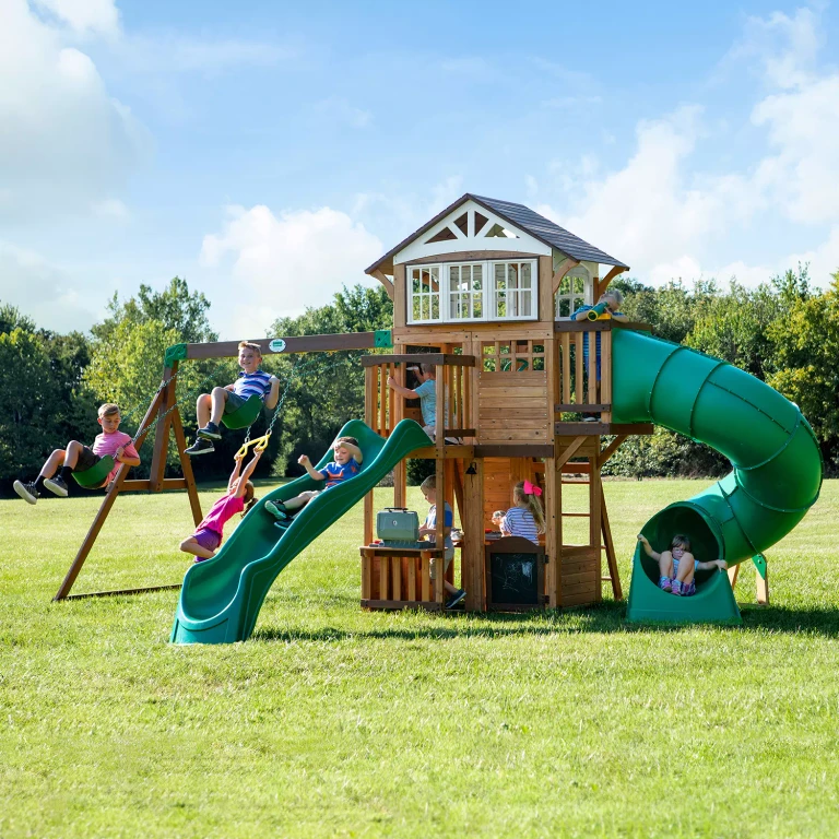 Bristol Point Cedar Swing Set/Playset (DIY):- Do it Yourself