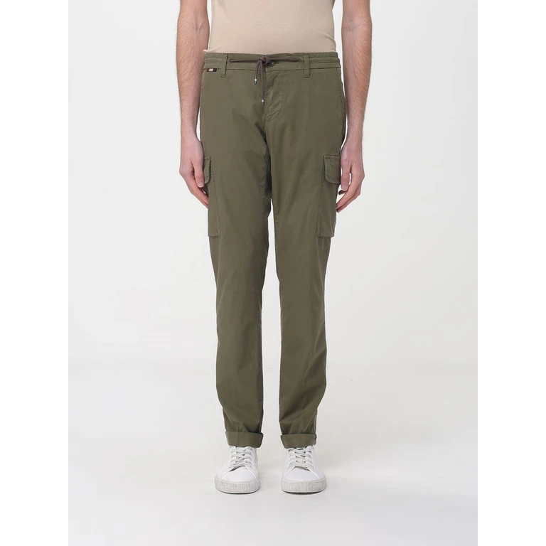 Cargo Trousers in Wool and Cotton Blend (2PF2A6543MBE101464)