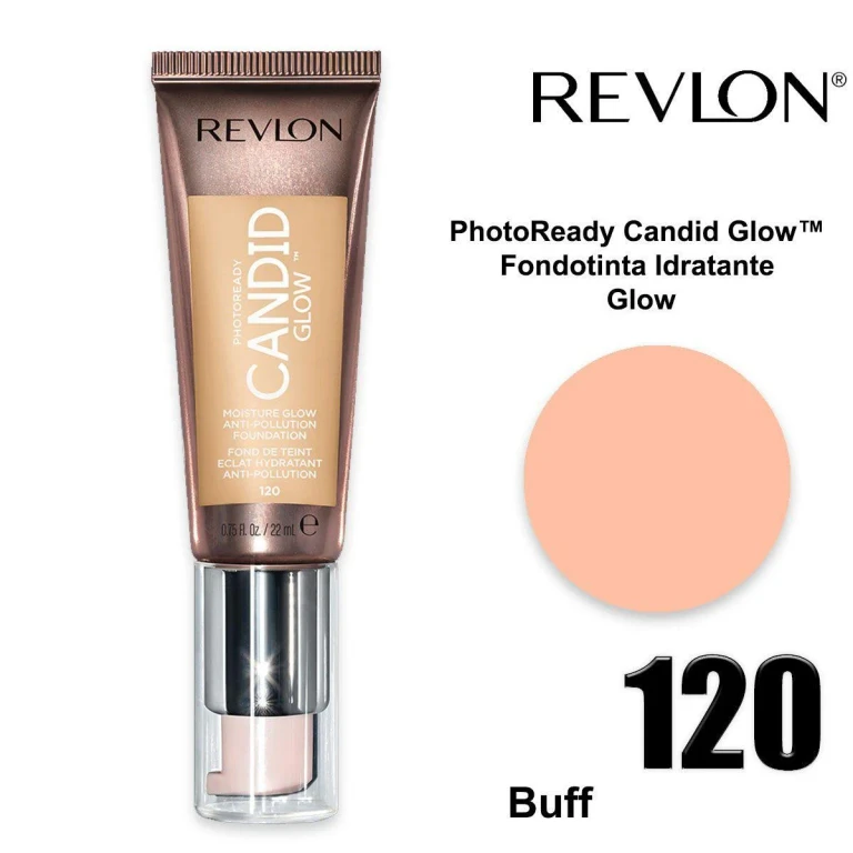 photoready candid glow foundation buff 120