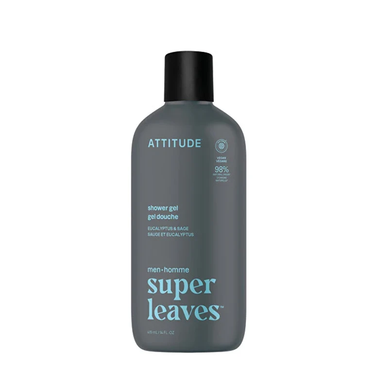 Men's Shower Gel Super Leaves Eucalyptus & Sage (Shower Gel) 415 ml