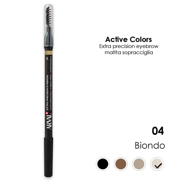 Extra precision n. 04 - blond eyebrow pencil - wood