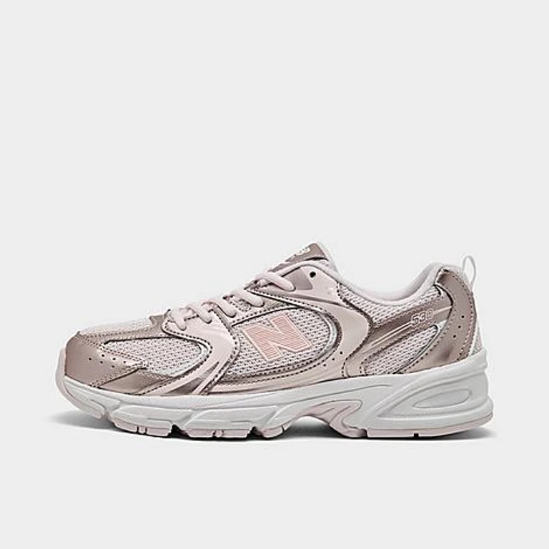 New Balance Big Kids 530 Casual Shoes in Shell Pink/Pink Salt Size: 4.0
