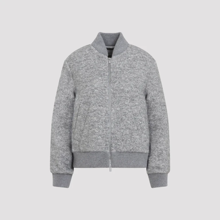 Blouson Bomber Peserico Boucl - Gris