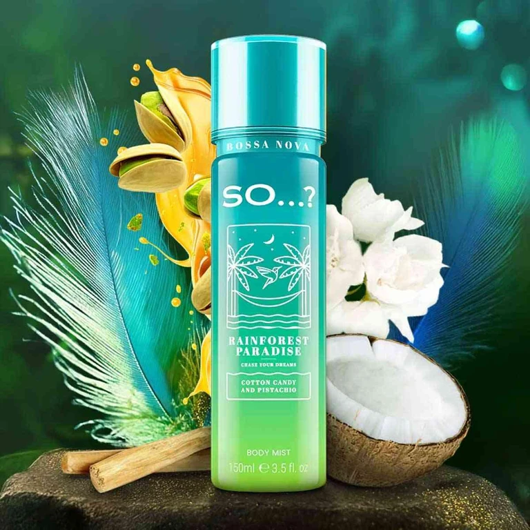 Bossa Nova Rainforest Paradise body spray 150 Ml
