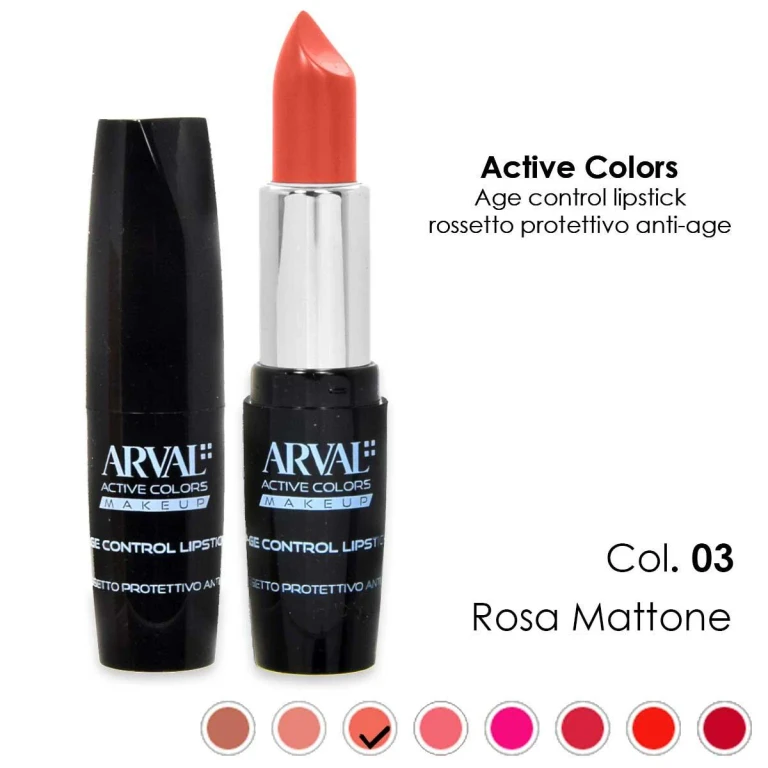 Age control lipstick n. 03 - brick pink protective anti-age lipstick