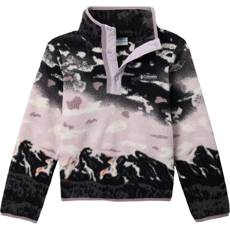 Helvetia II Printed Half Snap Fleece - Girls