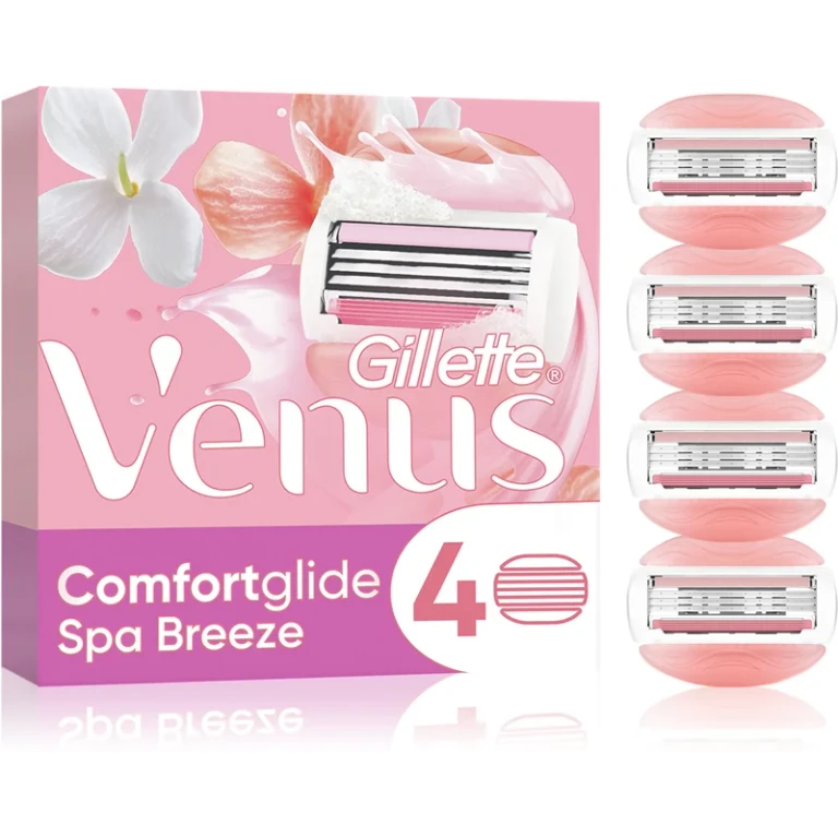 Venus Comfortglide Spa Breeze Replacement Blades 4 Pieces